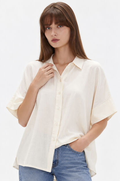 CAMISA LITSA 70809 CRUDO / NATURAL image number null