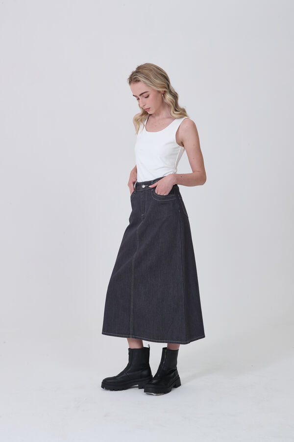 FALDA TRONI GRIS MEDIO image number null