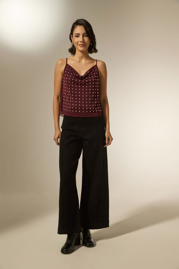MUSCULOSA KALISTA CEREZA OSCURO image number null