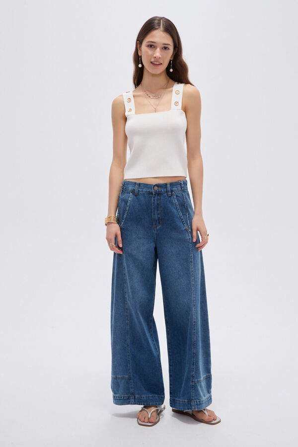 TOPS FERAL 70809 MARFIL  / OFF WHITE image number null