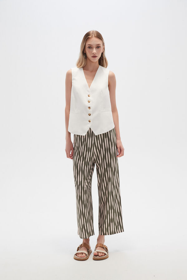 CHALECO ELIRA MARFIL  / OFF WHITE image number null