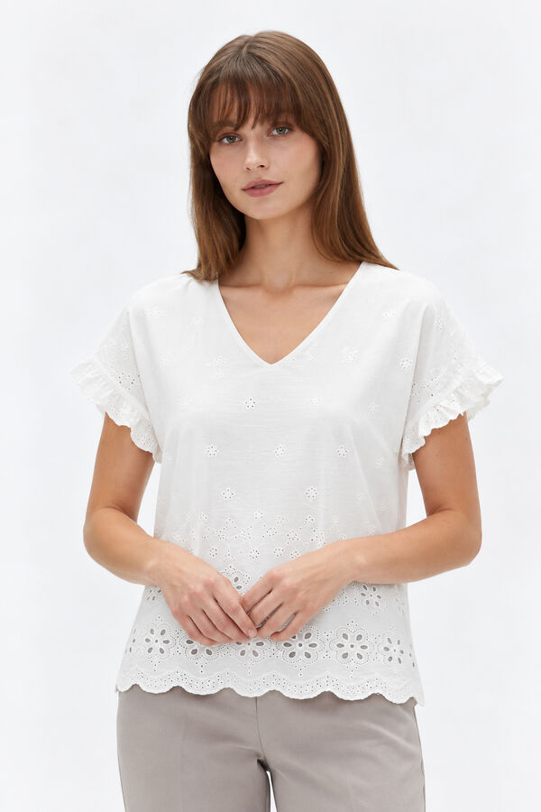 TOPS AHTE 70809 MARFIL  / OFF WHITE image number null