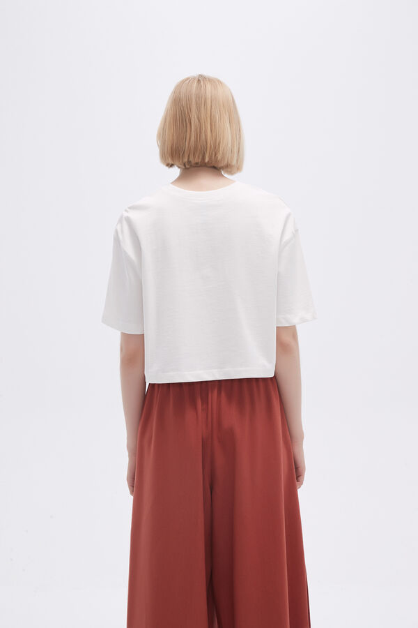 REMERA SOLIS MARFIL  / OFF WHITE image number null
