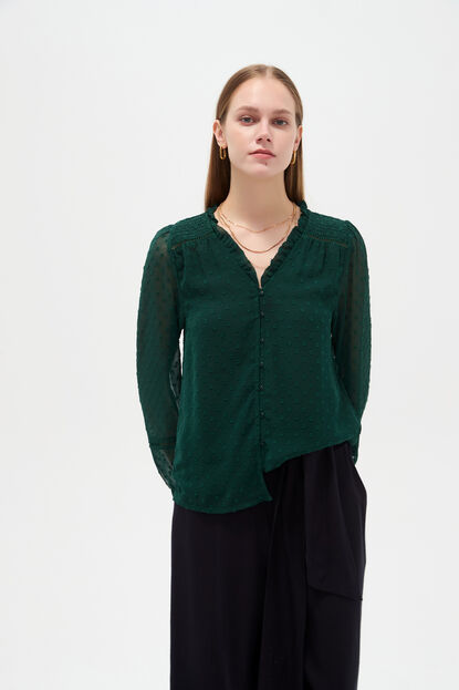 BLUSA TULVI 70607 PETROLEO OSCURO image number null