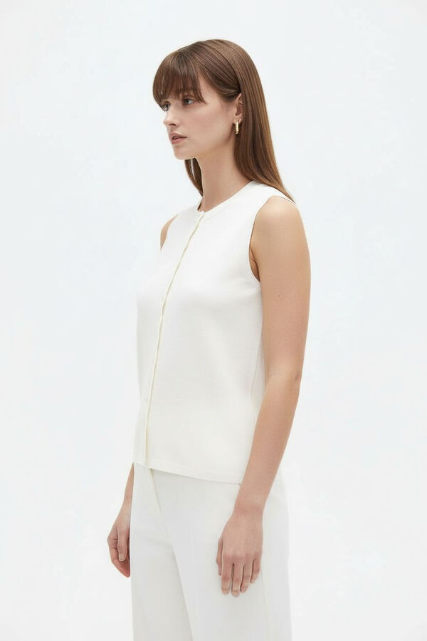 MUSCULOSA LAEMA 70809 MARFIL  / OFF WHITE image number null