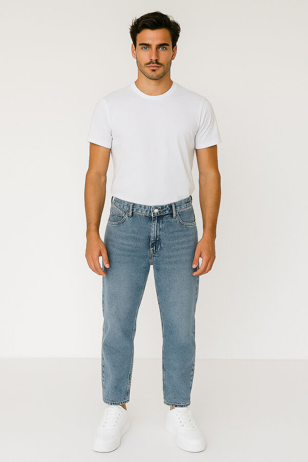 PANTALON FATE AZUL GRISACEO image number null