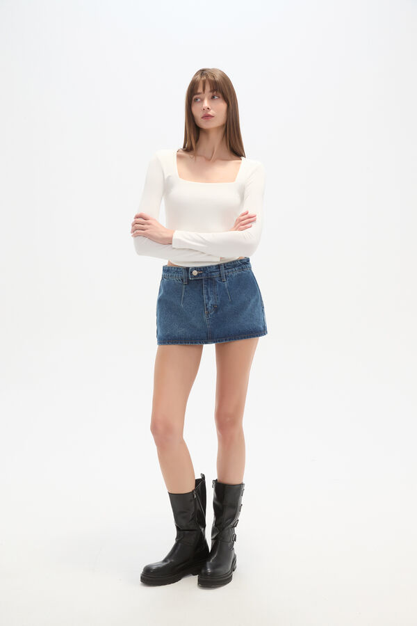 FALDA ZLATA AZUL MEDIO image number null