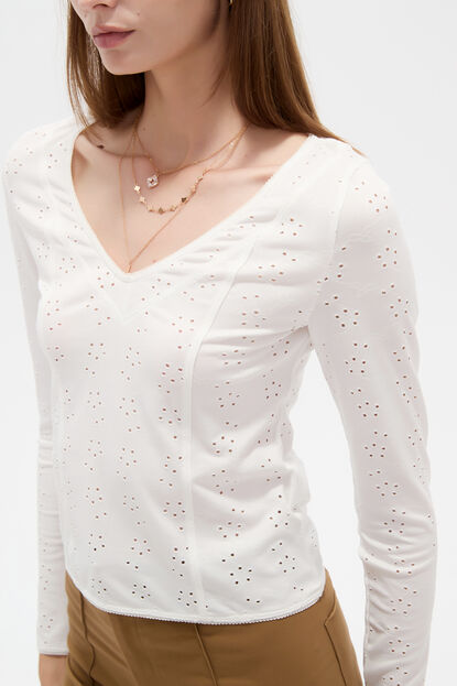 REMERA POLENIA 70607 MARFIL  / OFF WHITE image number null