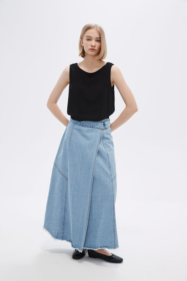 FALDA LUZA CELESTE image number null
