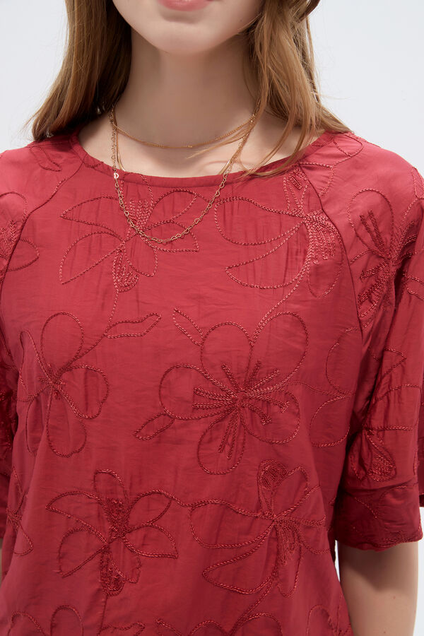 BLUSA KISNOR 70607 TERRACOTA image number null