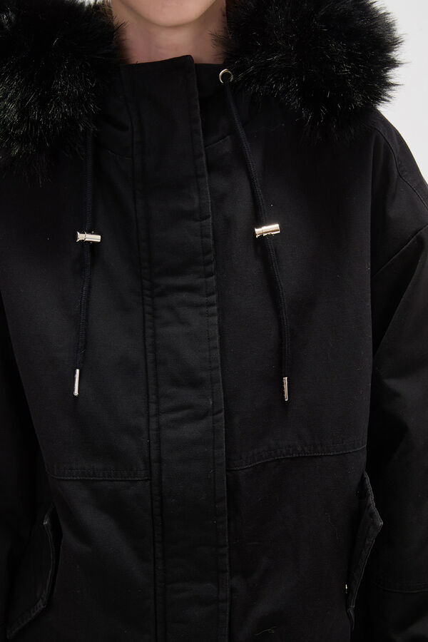 CAMPERA MIREN NEGRO image number null