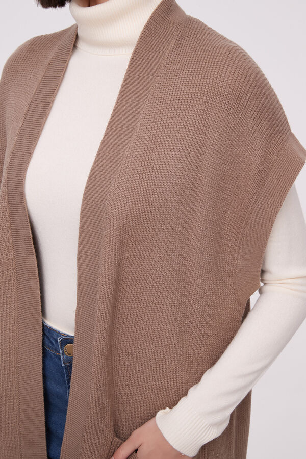 SACO ALBAIDA TAUPE / MINK / VISON image number null