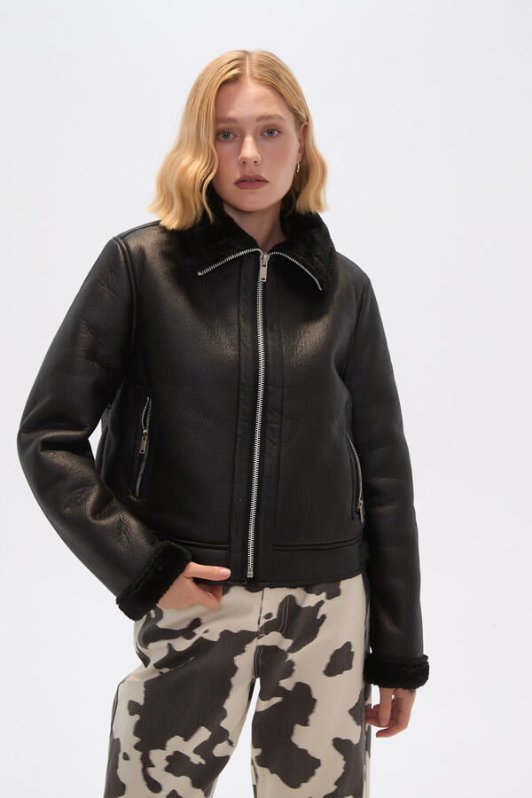 CAMPERA CHATINE NEGRO image number null