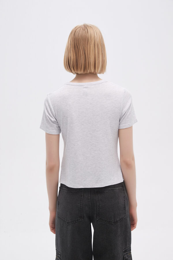 REMERA COCOBONGO GRIS MELANGE image number null