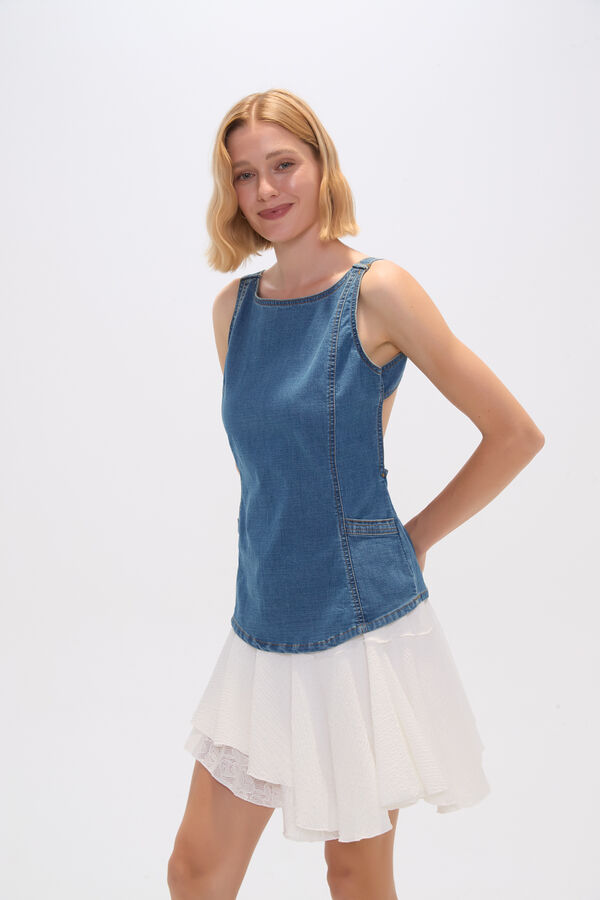 TOPS LIROS AZUL image number null