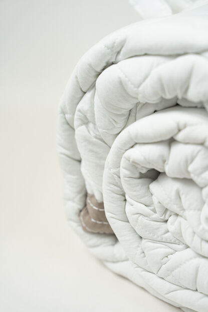 Cubrecama 2 Plazas King Microfibra WASHED BLANCO image number null