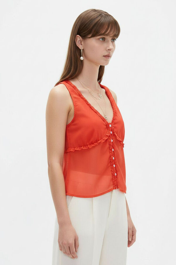 MUSCULOSA SALEN 70809 ROJO ANARANJADO image number null