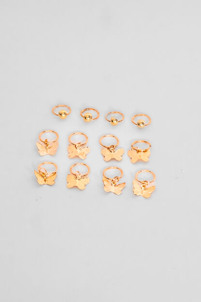Broche hair ornament set DORADO image number null
