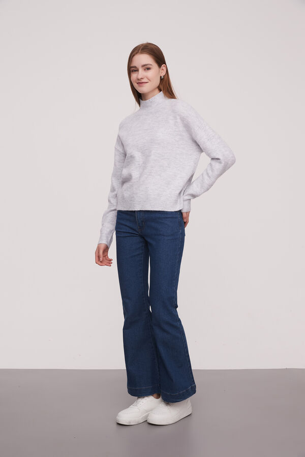 SWEATER CRISHELL GRIS MELANGE image number null