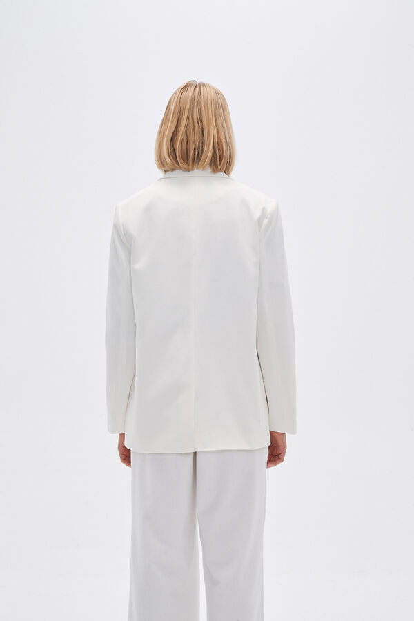 BLAZER ABELLA MARFIL  / OFF WHITE image number null