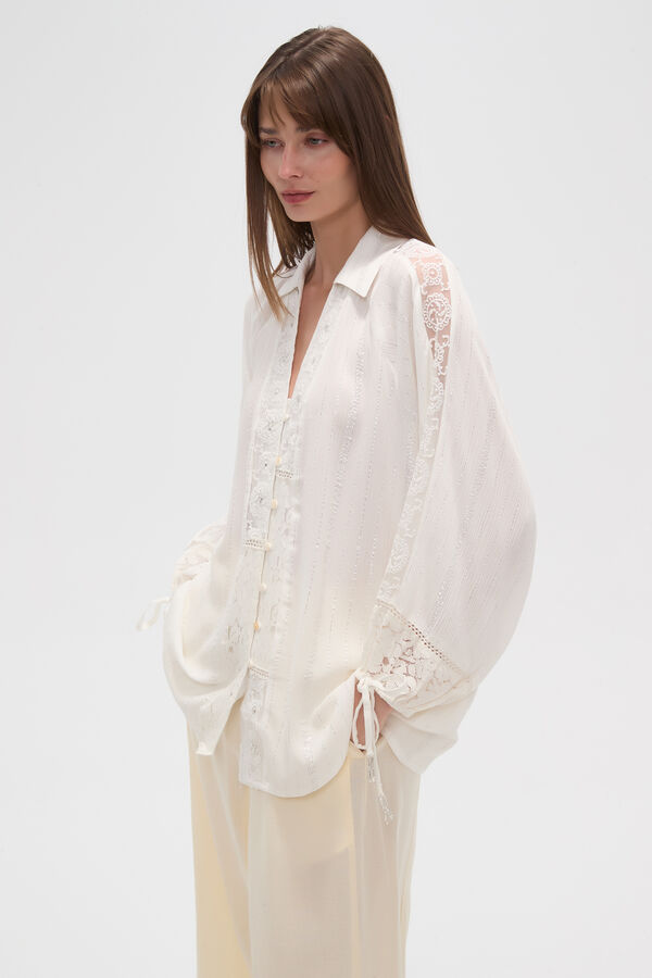 CAMISA FIRENA BLANCO image number null