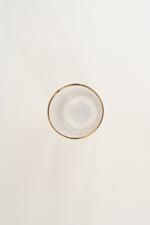 Florero Rosin Borde dorado COLOR UNICO image number null