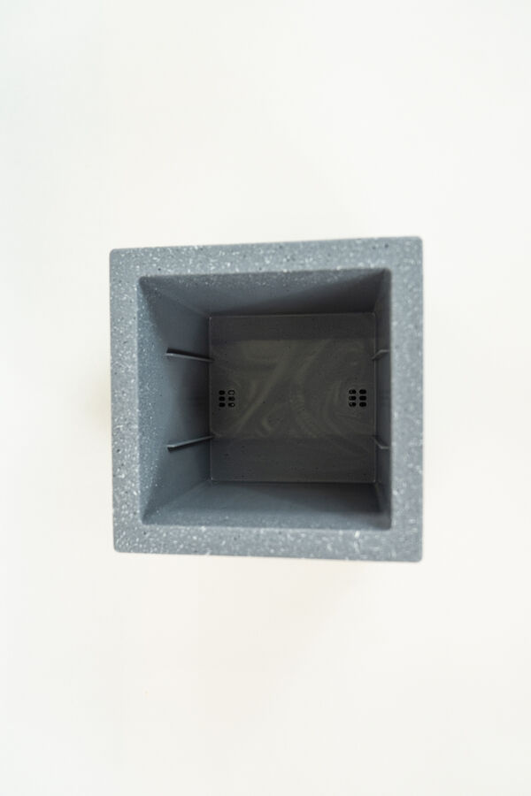 Maceta Grey Rectangular COLOR UNICO image number null