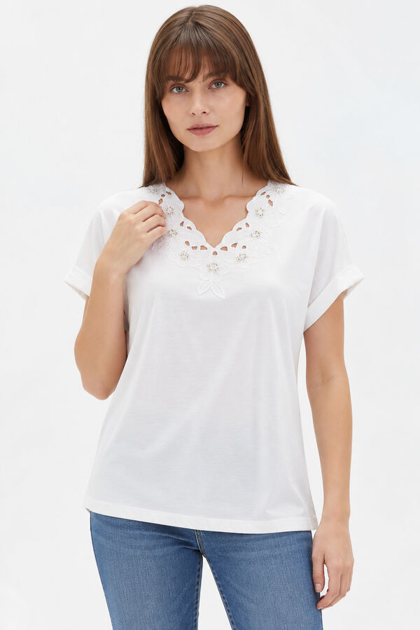REMERA BATINA 70809 BLANCO image number null
