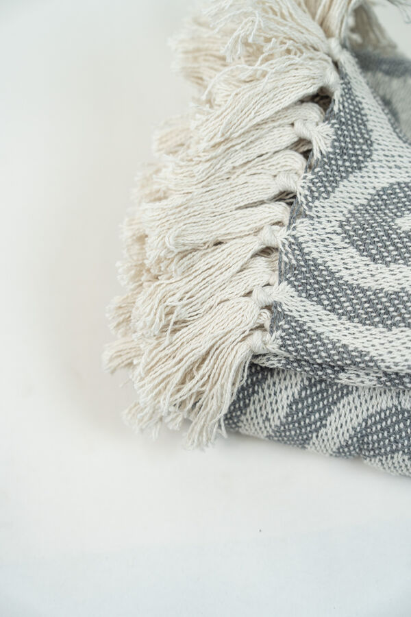 Manta DOODLE GRIS OSCURO image number null