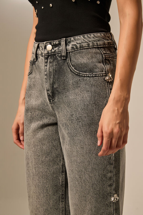 PANTALON RINES GRIS CLARO image number null