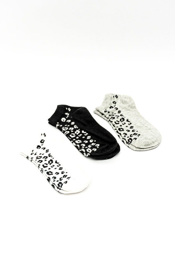 Medias Ankle Sima, Pack x 3 COLOR UNICO image number null