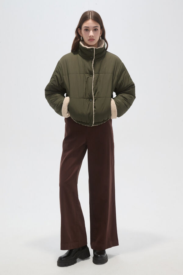 CAMPERA LUENA VERDE OLIVA OSCURO image number null