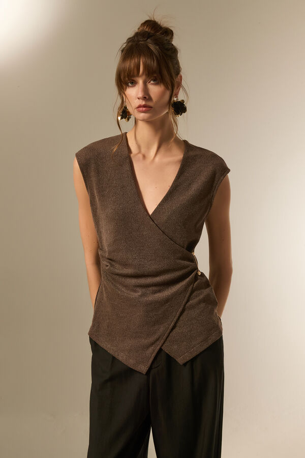 TOPS GRAPPA TAUPE / MINK / VISON image number null