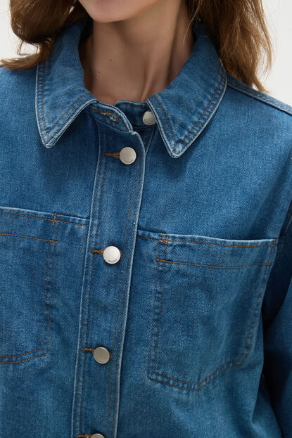 SOBRECAMISA VORO 70607 AZUL image number null