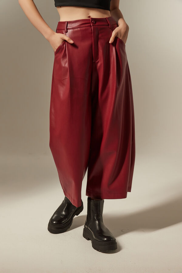 PANTALON CONSTAN BORDEAUX