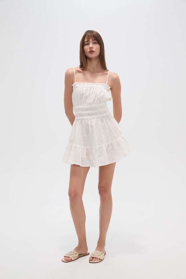 VESTIDO PASTEN BLANCO image number null