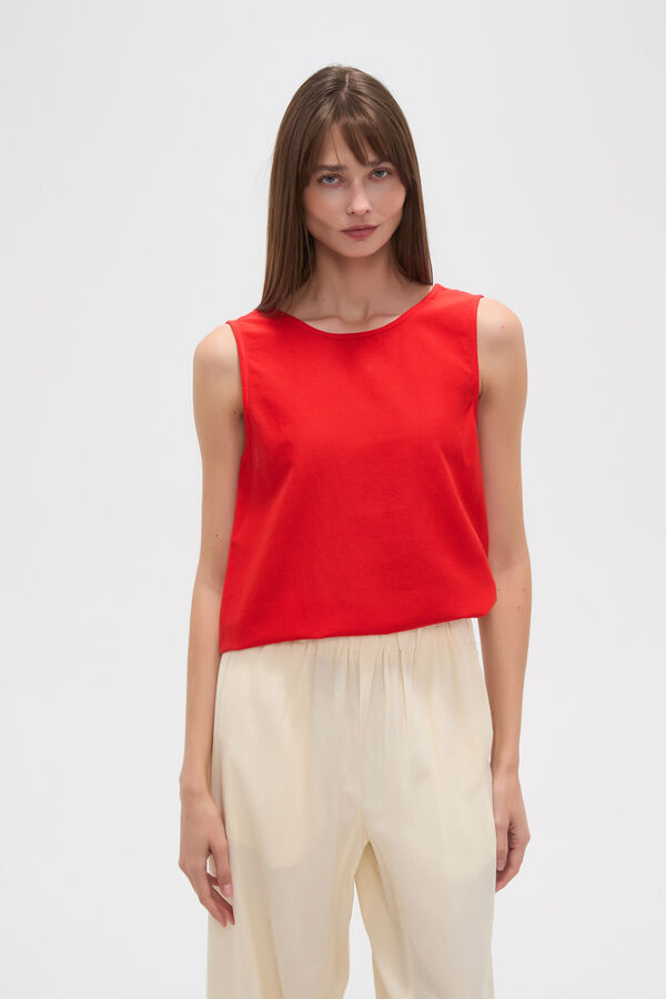 MUSCULOSA VIZI ROJO image number null