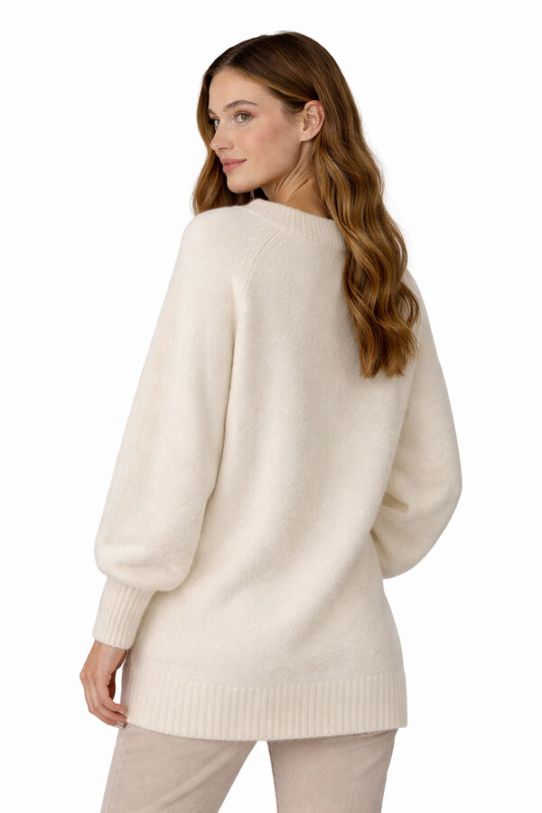VESTIDO BAUUEL CRUDO / NATURAL image number null