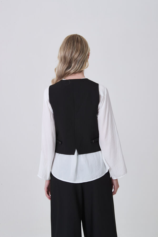 CHALECO JORIK NEGRO image number null