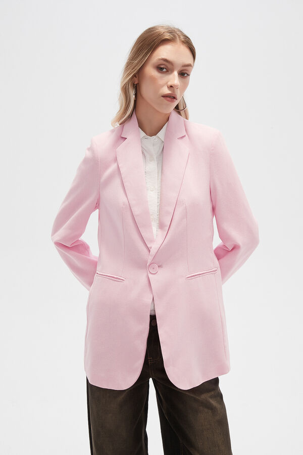 BLAZER FLOK ROSA CLARO image number null