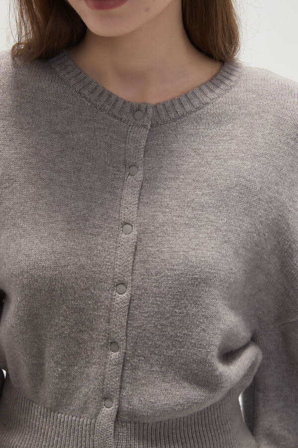 SACO ABBIE GRIS OSCURO image number null