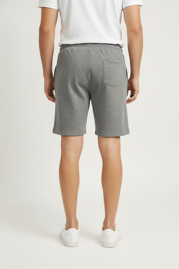 SHORT YIGITA GRIS MELANGE image number null