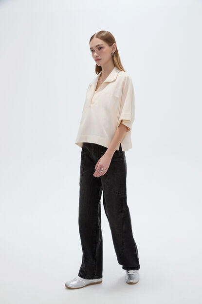 BLUSA KOLVIR 70607 CRUDO / NATURAL image number null