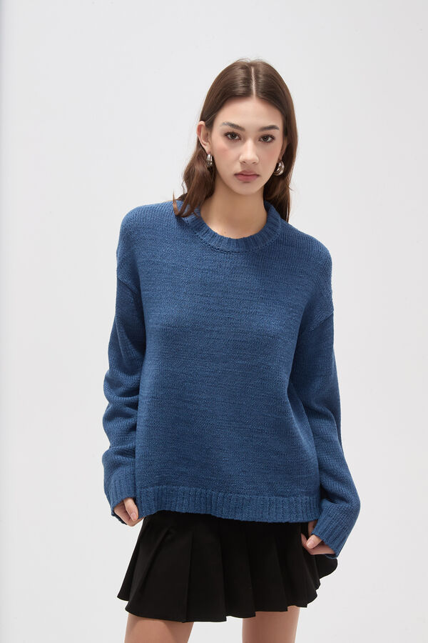 SWEATER SILICIA AZUL PIEDRA image number null