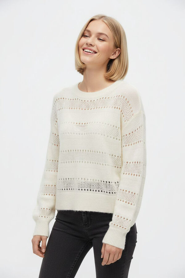 SWEATER TULOEK 70809 MARFIL  / OFF WHITE image number null