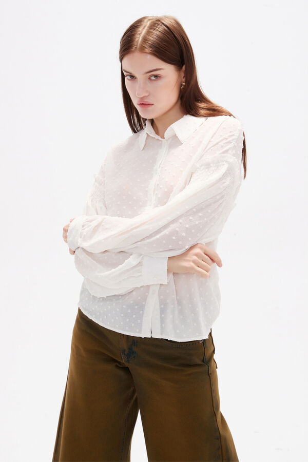 CAMISA WINKI MARFIL  / OFF WHITE image number null