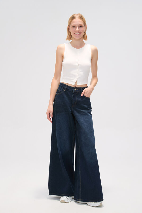 PANTALON POLICORO AZUL OSCURO image number null