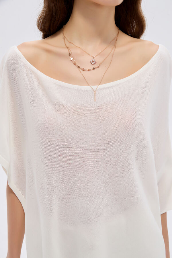 PONCHO FRIAL 70809 MARFIL  / OFF WHITE image number null