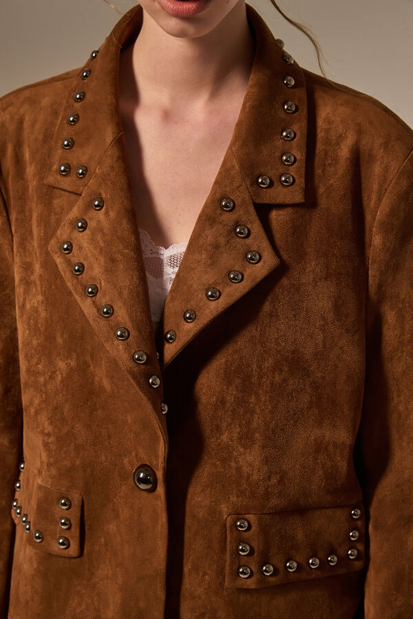 BLAZER PEACHIE MARRON image number null