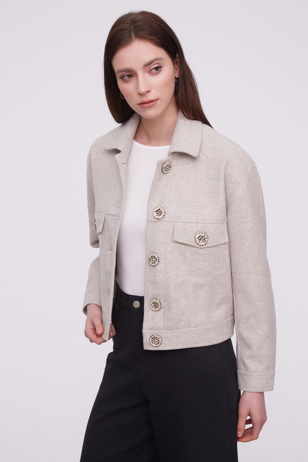 CHAQUETA LOPINO ARENA MELANGE